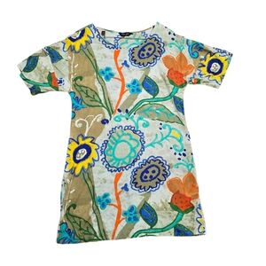 Jams World Shirt Short Lightweight Dress Size L. Read